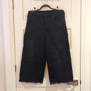 AE Wide Leg Black Jeans